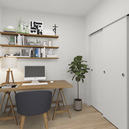 1 Bedroom Plus Den Office 